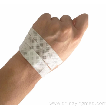 Disposable medical non-woven infusion plaster